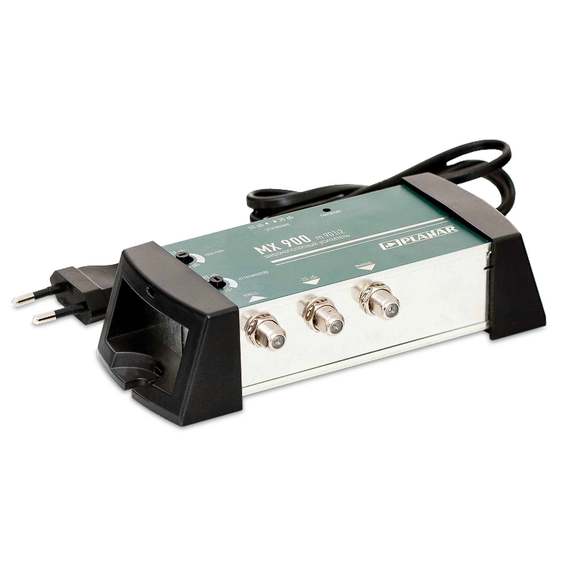Усилитель CATV Planar MX900 мод. MX901i2, 48–1005 МГц, 30/40 дБ, F-разъём