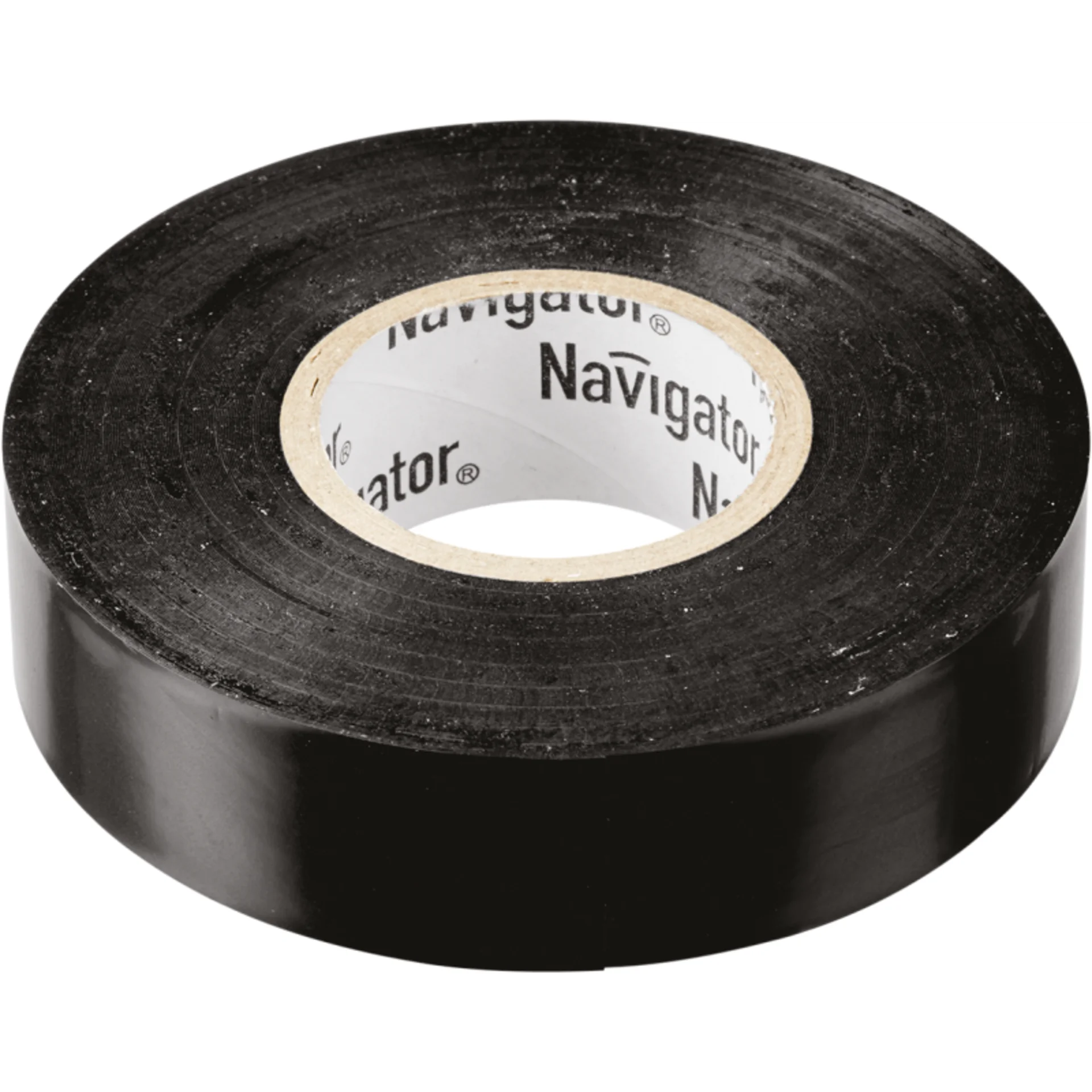 Изолента Navigator NIT-A19-20/BL 71110, ПВХ, 19мм×20м, черная