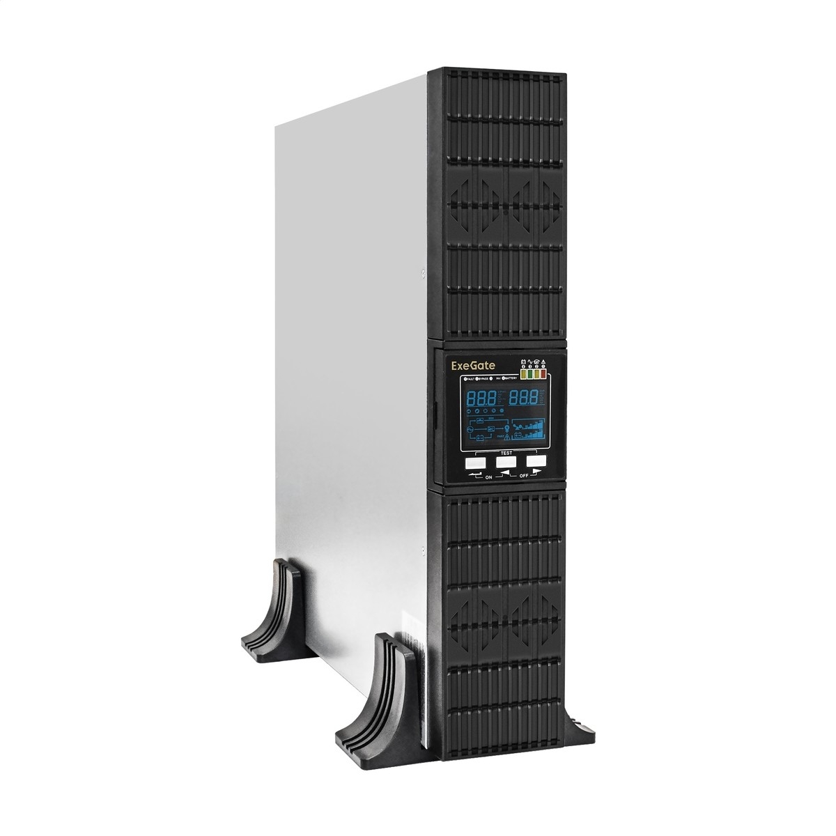 ИБП Exegate EP285647RUS, 2000VA/2000W, On-Line, 2U