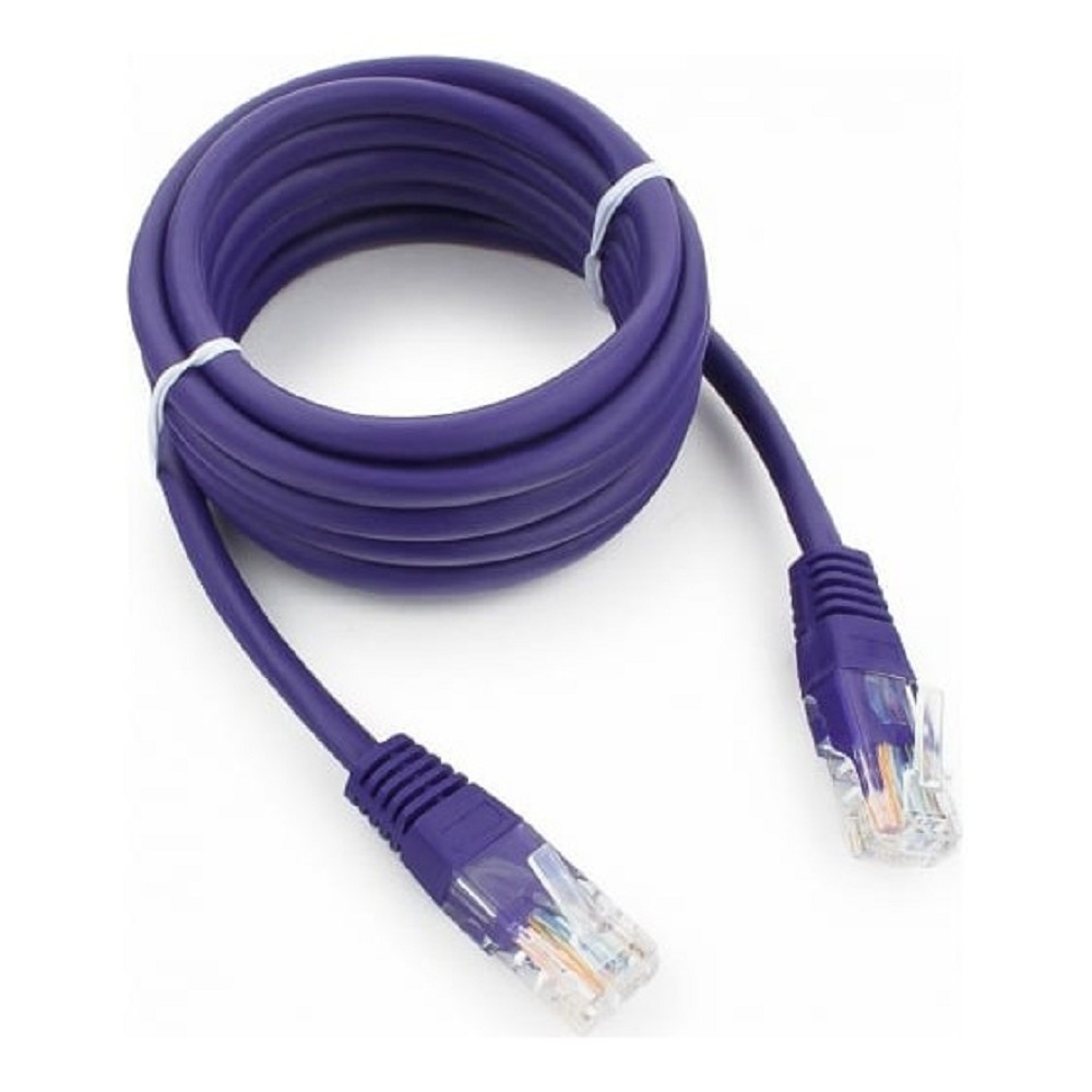 Патч-корд Cablexpert PP12-2M/V, UTP кат.5e, 2 м, литой, фиолетовый