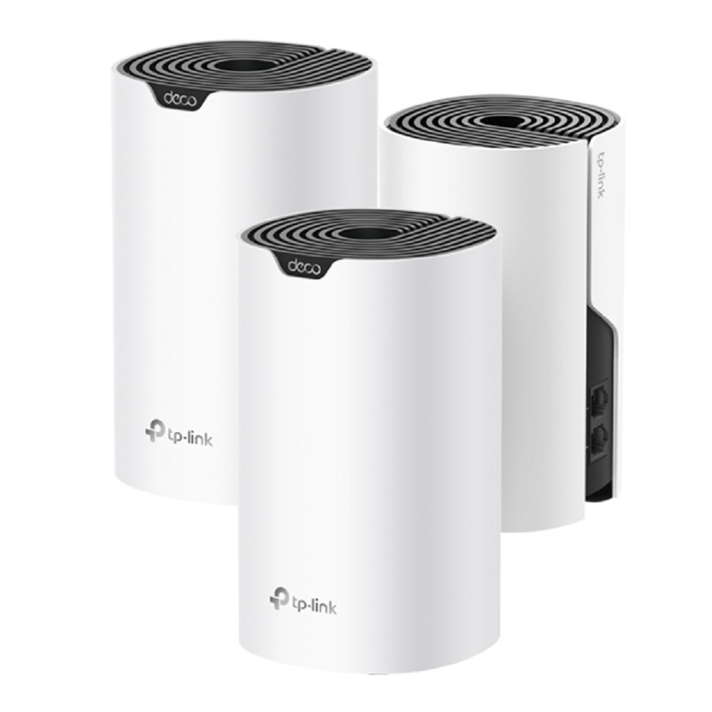 Mesh Wi-Fi система TP-Link Deco S4 (3-pack), AC1200, 2,4/5 ГГц, 3 модуля
