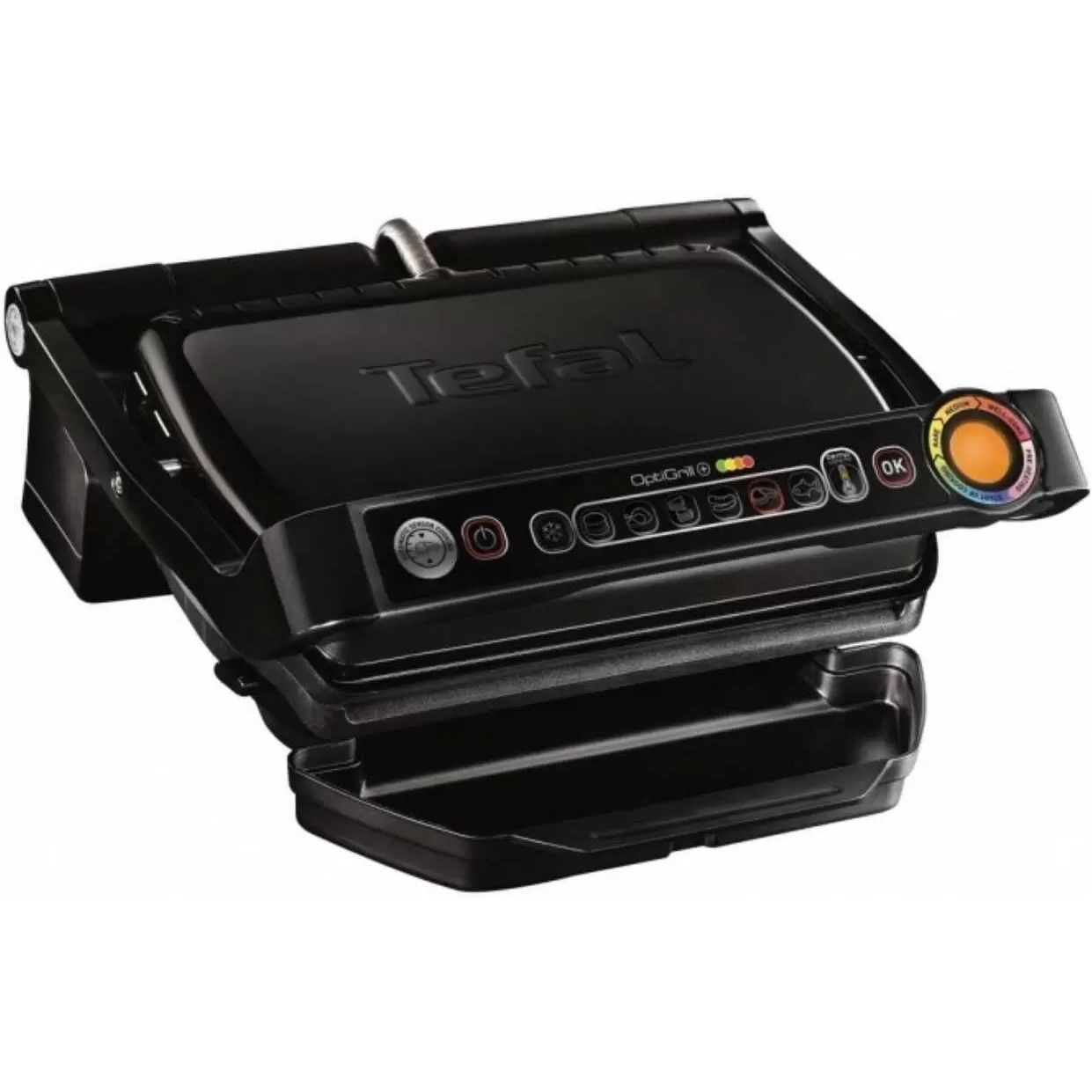 Контактный гриль Tefal Optigrill+ GC714834, 2000 Вт, 6 программ