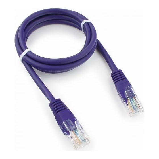 Патч-корд Cablexpert PP12-1M/V, кат.5e, 1.0м, фиолетовый