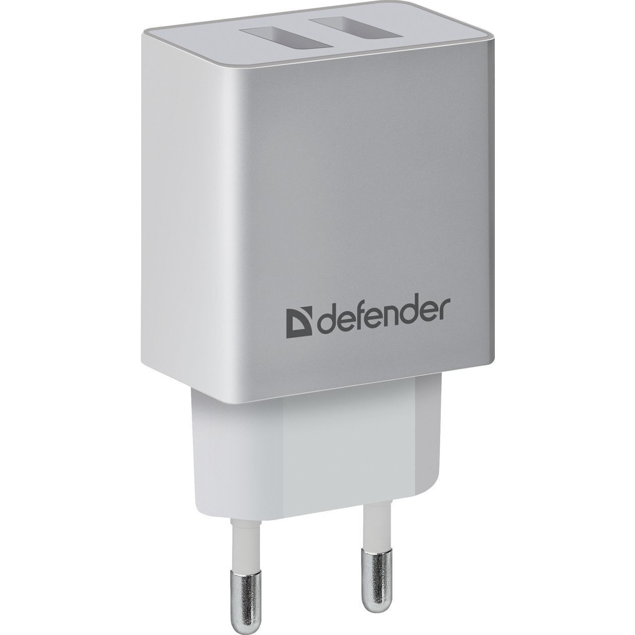 Зарядное устройство Defender 83580, 2xUSB, 15W, белый