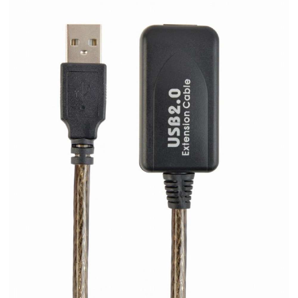 Кабель-удлинитель USB 2.0 Cablexpert UAE-01-10M, активный, AM/AF, 10 м