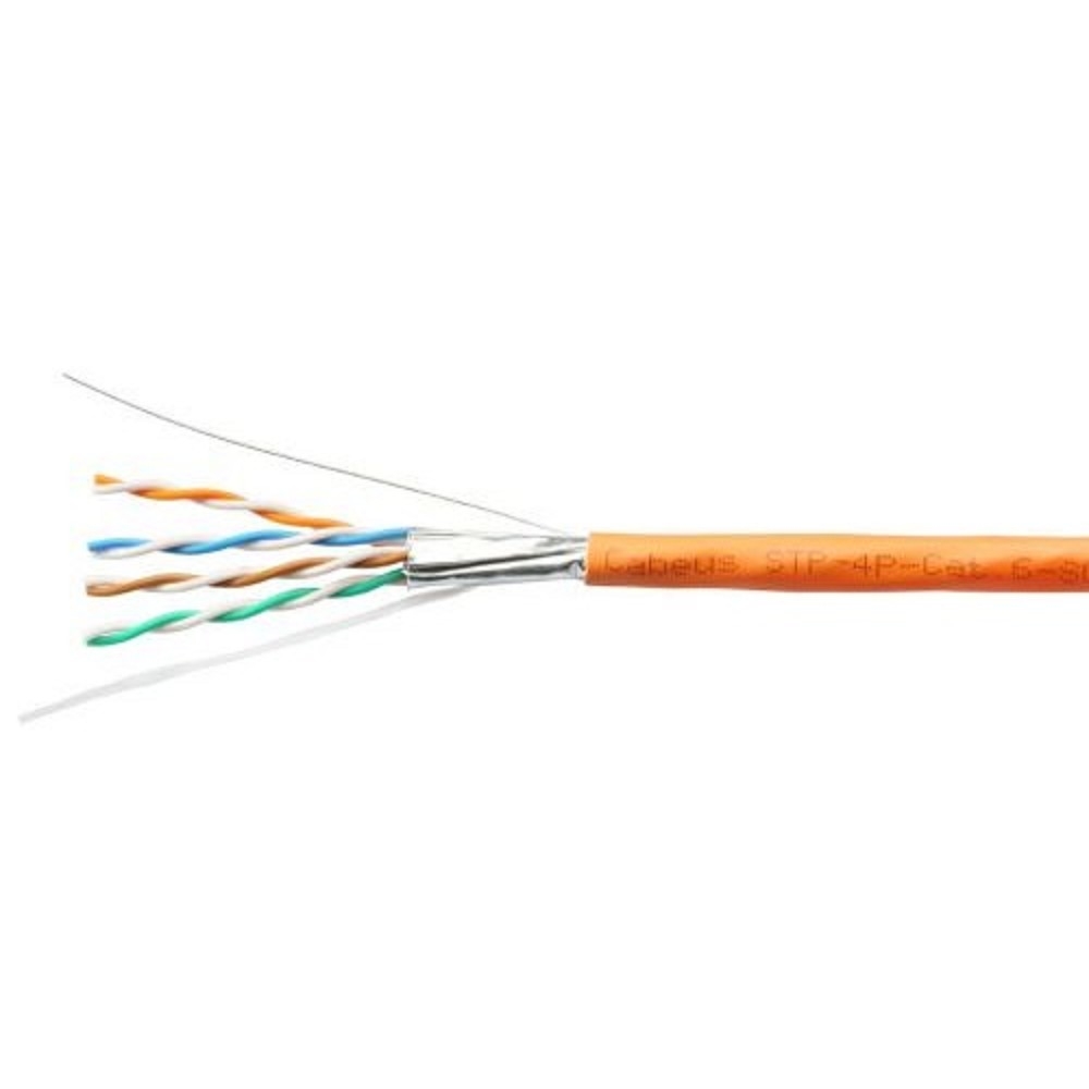 Кабель ExeGate EX289279RUS, FTP 4 пары кат. 6, 23AWG, LSZH, 305 м
