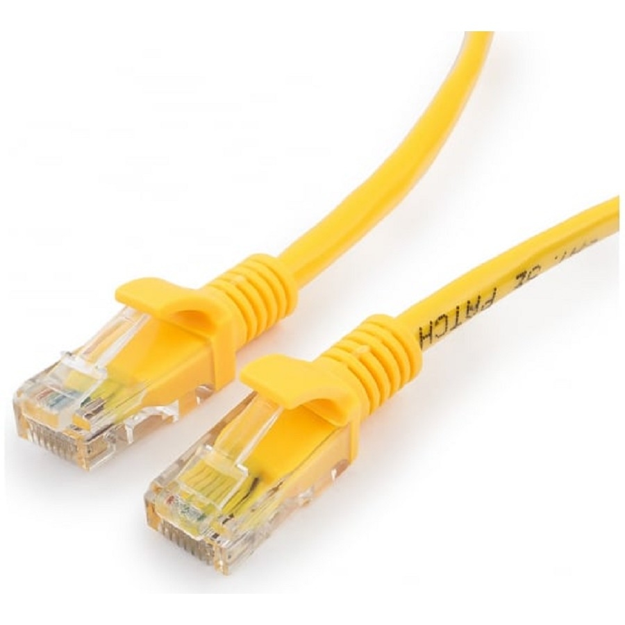 Патч-корд Cablexpert PP12-15M/Y, Cat.5e, 15.0м, желтый