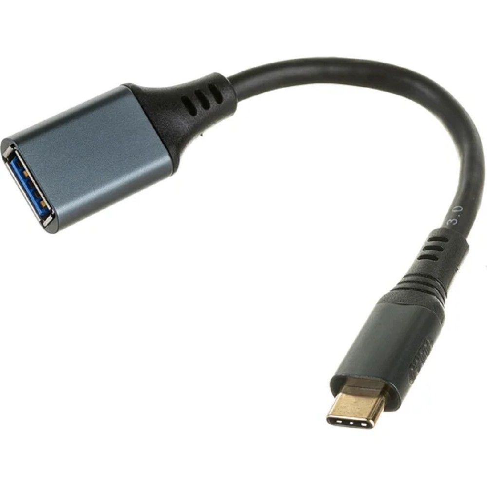 Кабель-переходник Cablexpert A-USB3C-OTGAF-01, USB 3.0 Type-C (M) — USB-A (F), 0,15 м