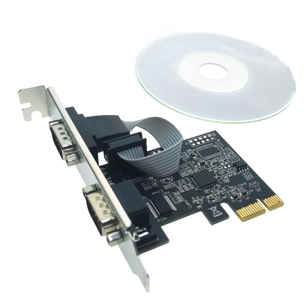 Контроллер Espada PCIe2SAX, PCI-E, 2S port, AX99100