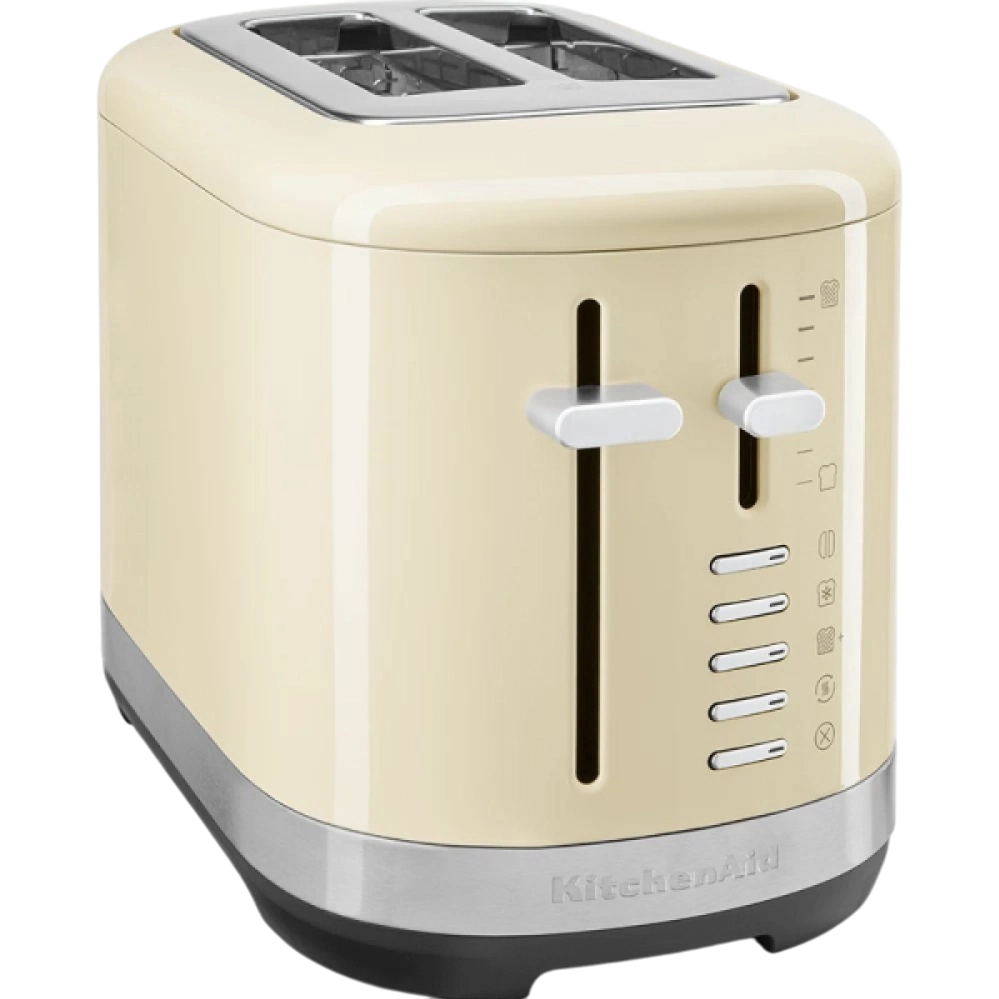 Тостер KitchenAid 5KMT2109EAC, 2 ломтика, 980 Вт, кремовый