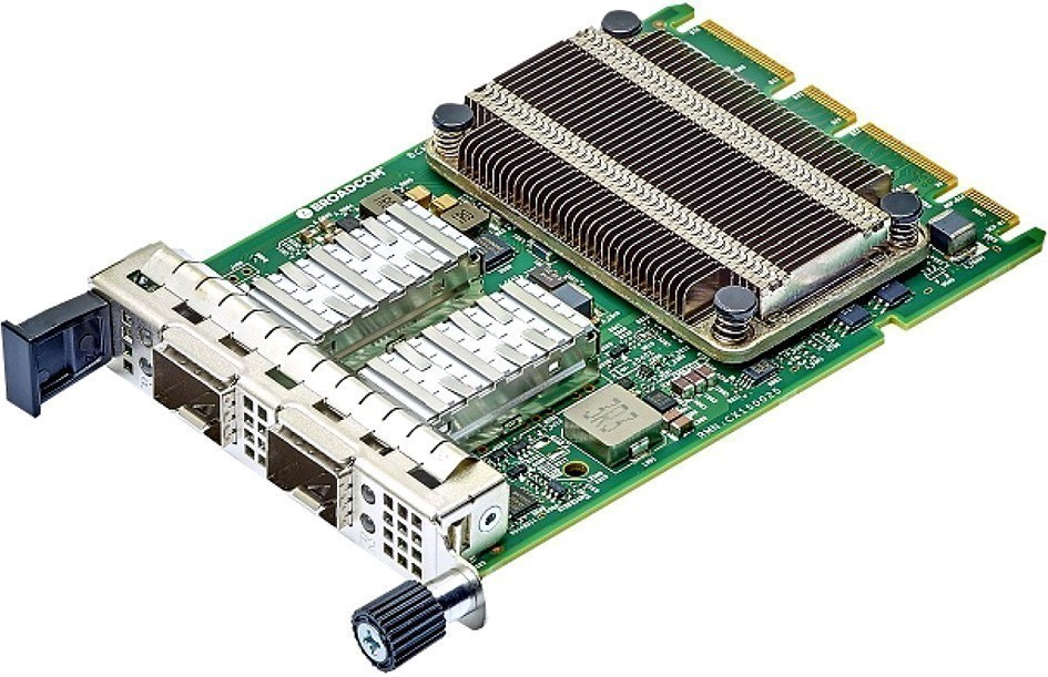 Сетевой адаптер Broadcom BCM957414N4140C, 2×25GbE SFP28, PCIe 3.0 x8