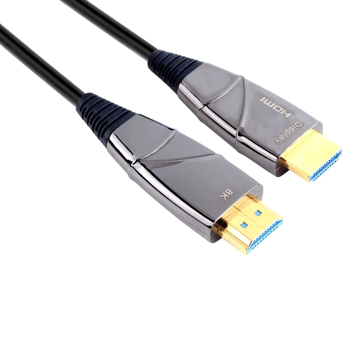 Кабель Vcom D3743-30M, активный оптический HDMI 2.1, 19M/M, 8K@60 Гц, 30 м