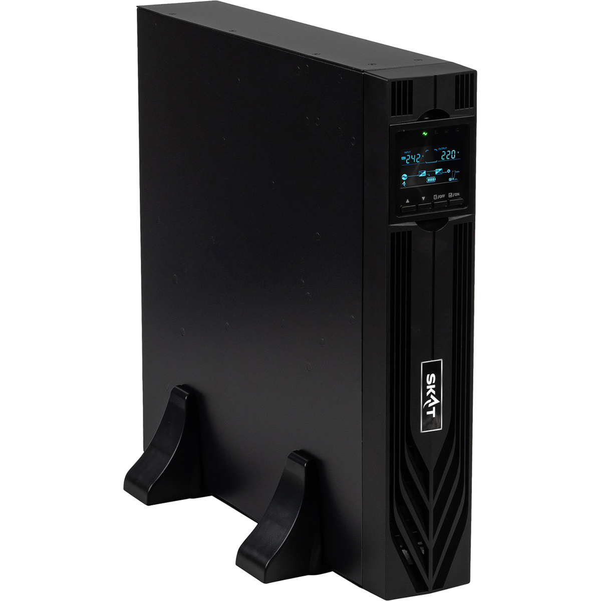ИБП Бастион SKAT-UPS 2000-RACK-ON-4x9-E P3, On-Line, 2000 ВА/2000 Вт, 2U, 8×C13