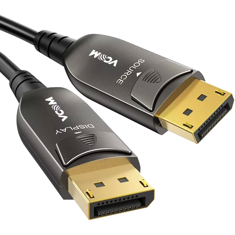 Кабель VCOM D3751-10M, DisplayPort 1.4, 8K@60Гц, 10м