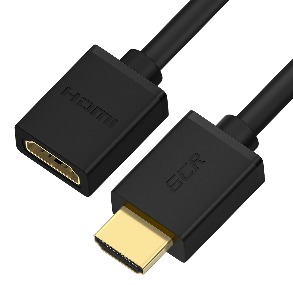 Удлинитель HDMI GCR PRO GCR-51661, HDMI-HDMI v2.0, 7,5 м, 4K 60Hz, HDR, 18 Гбит/с
