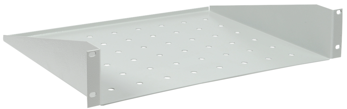 Полка консольная ITK RS35-550P-R, 19", 2U, 550мм, серая