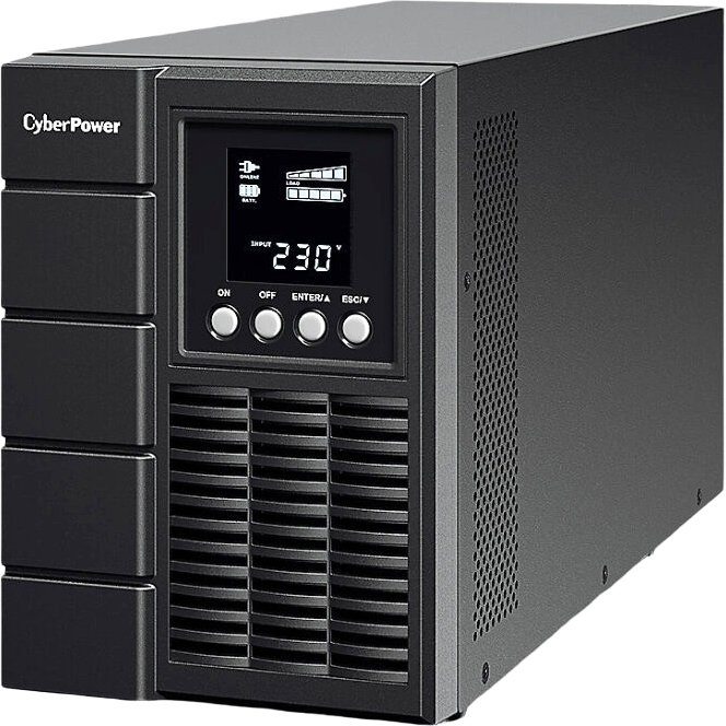ИБП CyberPower OLS1000E, онлайн, 1000 ВА/900 Вт, башня, 4×IEC C13