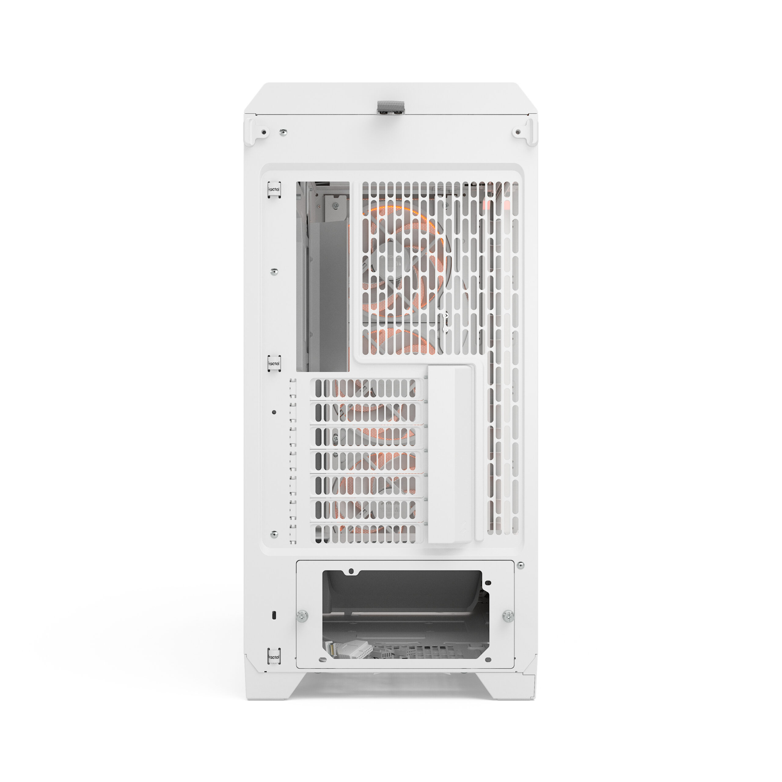 Корпус ПК Fractal Design FD-C-MES3X-05, Full-Tower, 3×140мм ARGB, E-ATX, белый