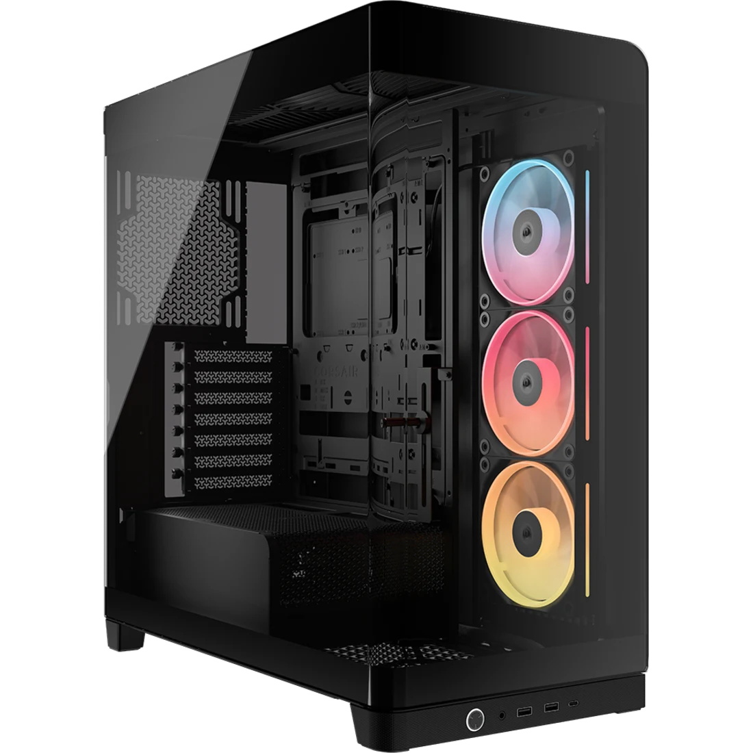 Корпус Corsair CC-9011316-WW, Frame 4500X, Midi-Tower, TG, ARGB