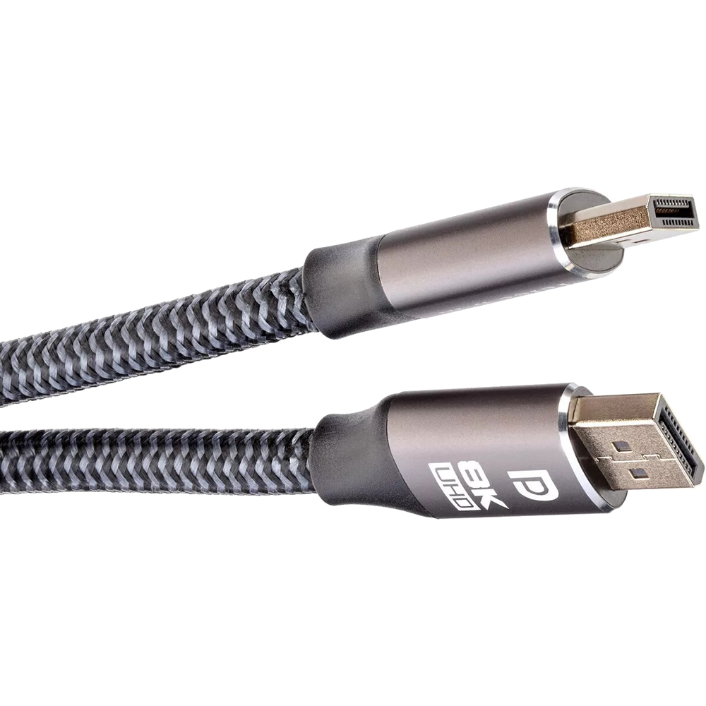 Кабель DisplayPort Telecom TCG750-1.5M, DP-DP, 1.4, 8K@60Hz, 1.5 м