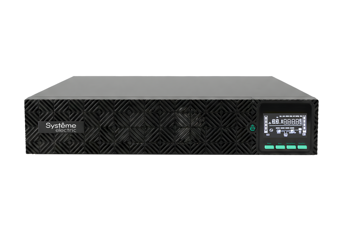 ИБП Systeme Electric Smart-Save Online SRV SRVSE3KRIG2, 3000 ВА/3000 Вт, On-Line, Rack 2U
