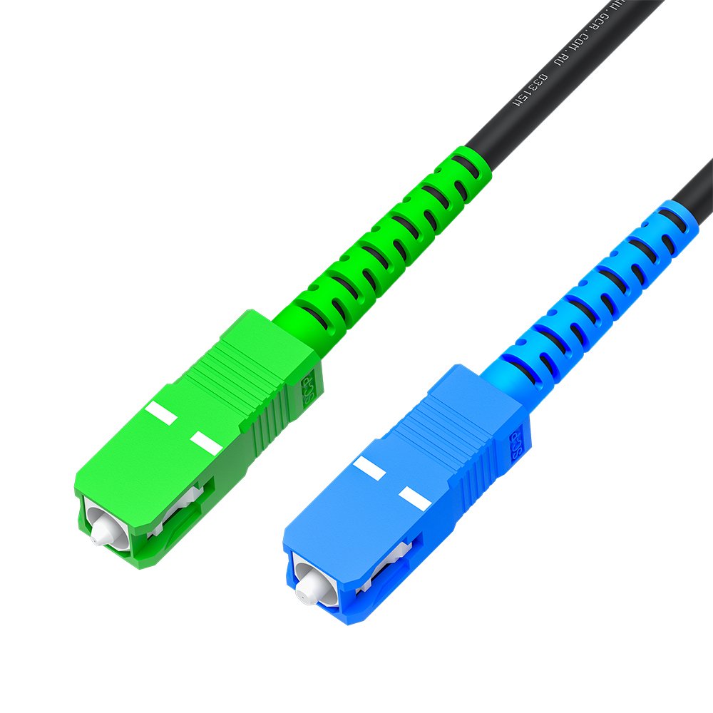 Патч-корд оптический GCR GCR PRO GCR-56169, SC/APC–SC/UPC, Simplex, SM 9/125, 3.0 м