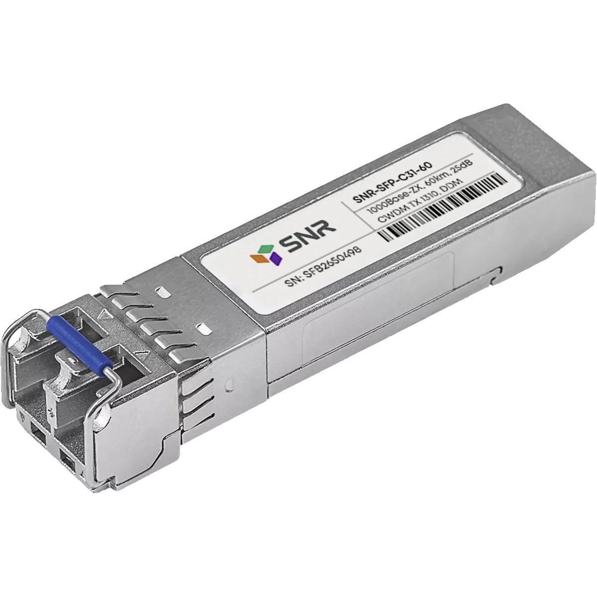 Модуль SFP SNR SNR-SFP-C31-60, CWDM, 1G, 60 км, 1310 нм