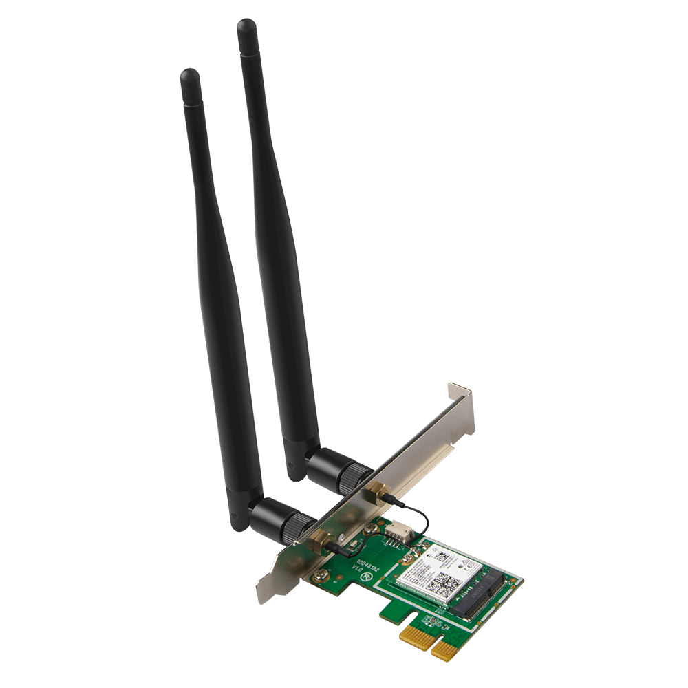 Сетевой адаптер Tenda E30, PCIe x1, Wi-Fi 6 AX3000, 2,4/5 ГГц, Bluetooth 5.0
