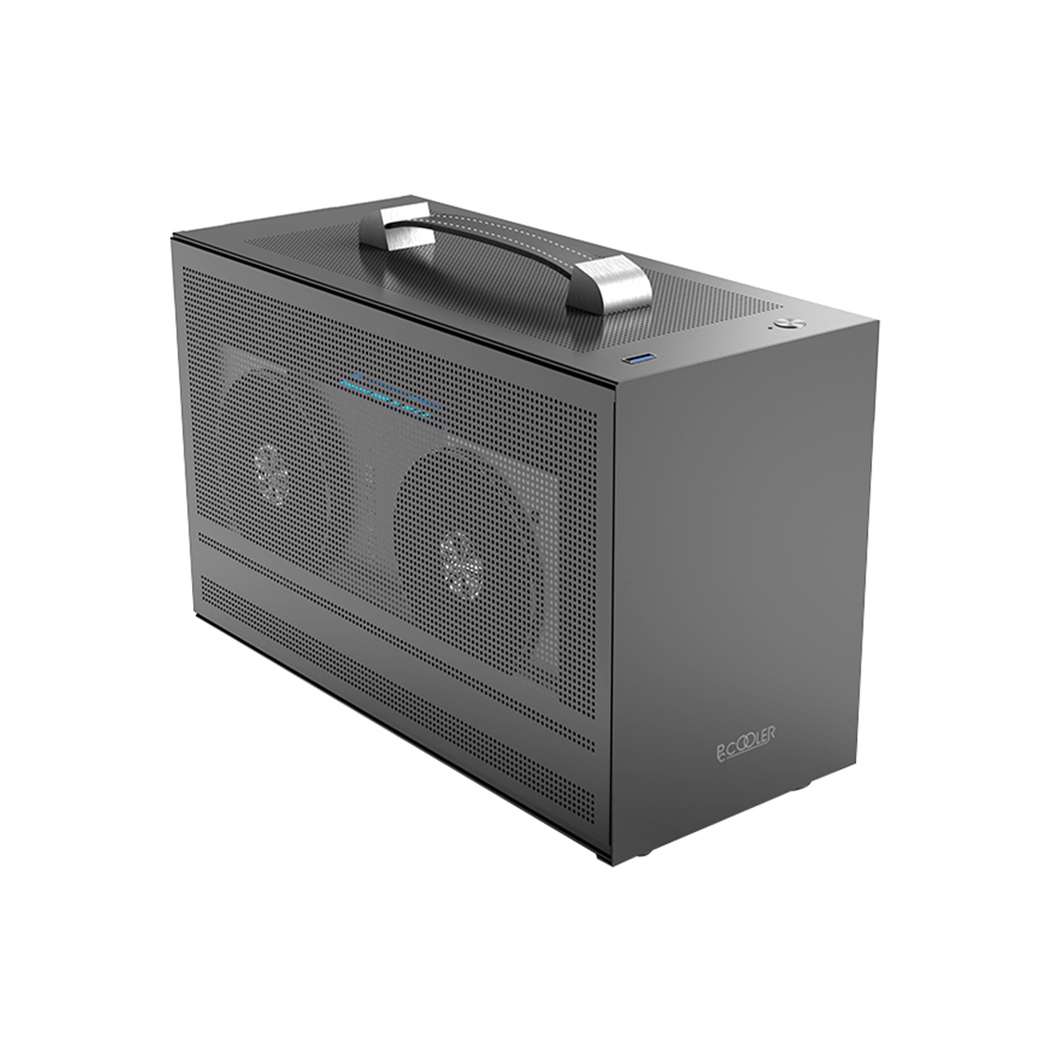 Корпус PCCooler I100 PRO MESH GY, Mini-ITX, Mesh, без БП