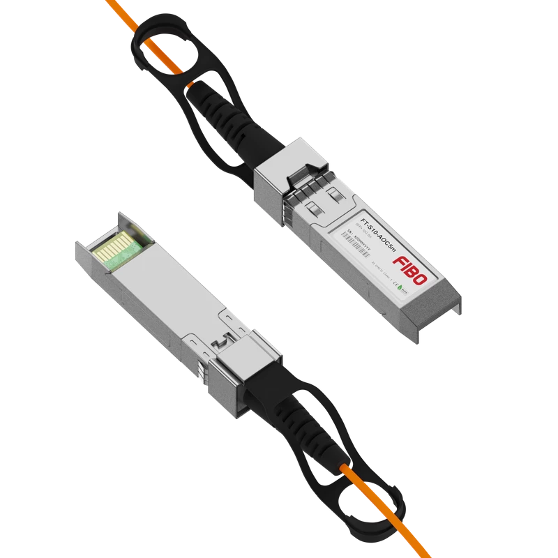 Кабель оптический FIBO FT-S10-AOC5m, SFP+ AOC, 5 м