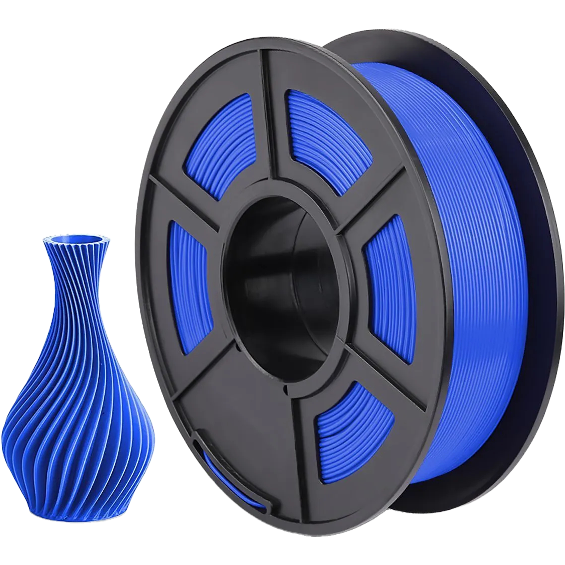 Филамент NV Print NV-3D-PLA-BLUE, PLA, 1.75 мм, 1 кг, синий