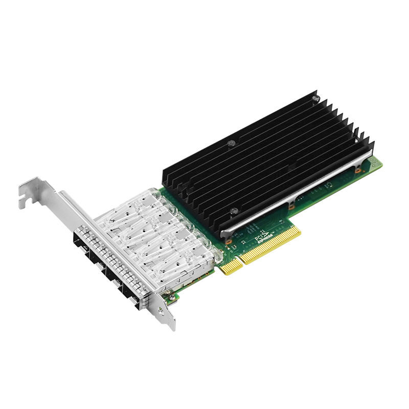 Сетевой адаптер Lr-Link LREC9804BF-4SFP+, 4×SFP+ 10G, Intel XL710, PCIe 3.0 x8