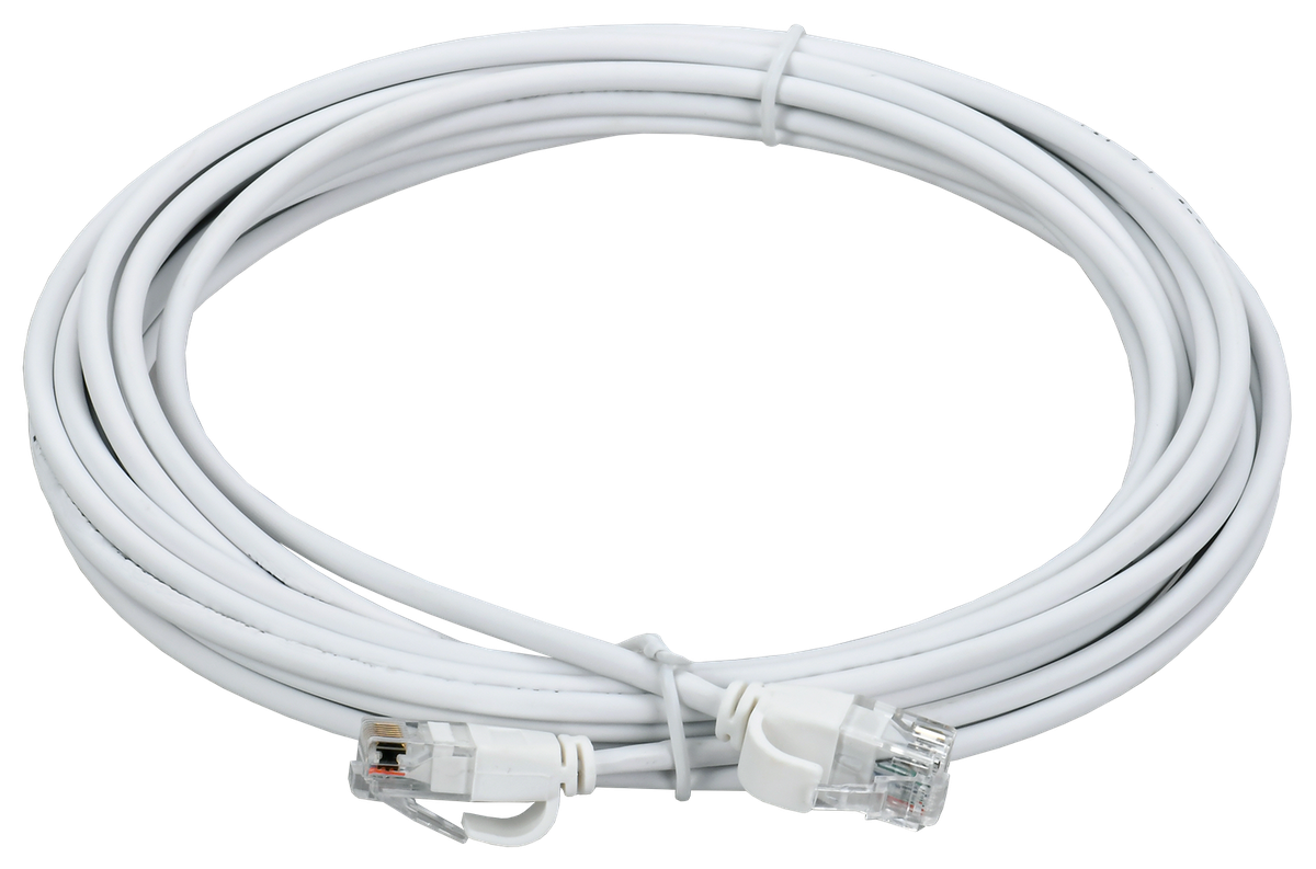 Патч-корд ITK PC08-C5EUL-5M-SL-WT, кат.5e, U/UTP, RJ45, 5м, белый