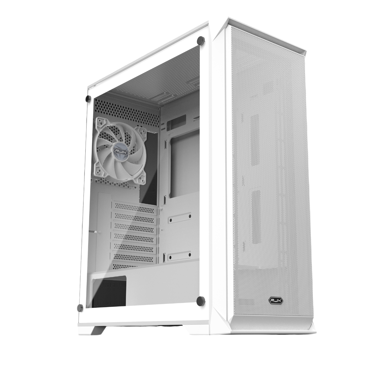 Корпус RAIJINTEK 0R20B00264, Midi-Tower, TG, 1x120mm, 2xUSB-A 3.0 + 1xUSB-C, ATX
