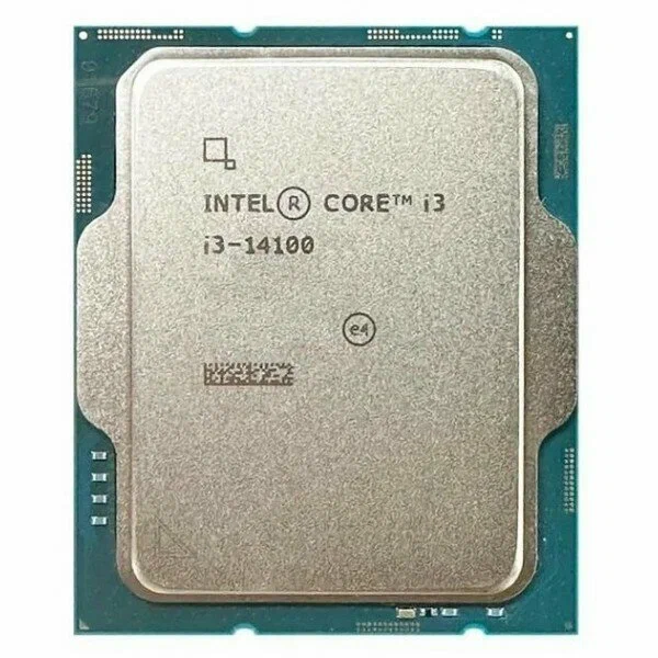 Процессор Intel CM8071505092206, Core i3-14100, 4 ядра/8 потоков, 3.5 ГГц