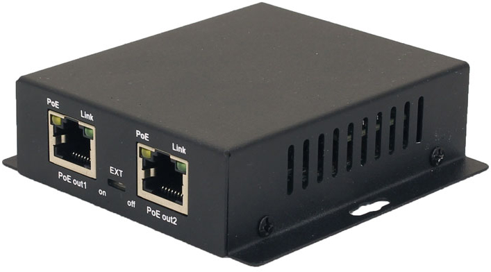 Удлинитель PoE OSNOVO SW-8030/D(90W), 3×1GbE, PoE 85 Вт