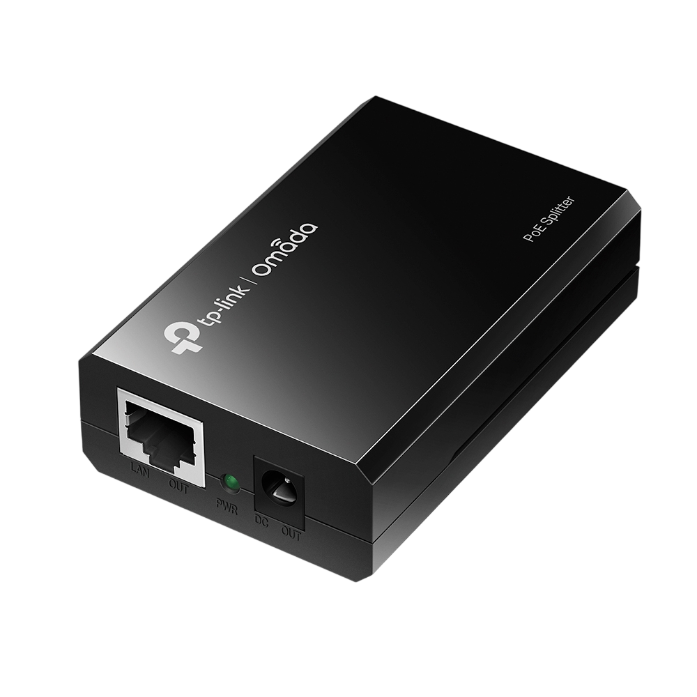 PoE-сплиттер TP-Link POE10R, 1×GbE, 802.3af, 5/9/12В