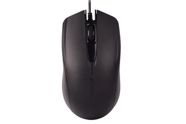 Мышь A4Tech OP-760, оптическая, 1200dpi, USB, черная