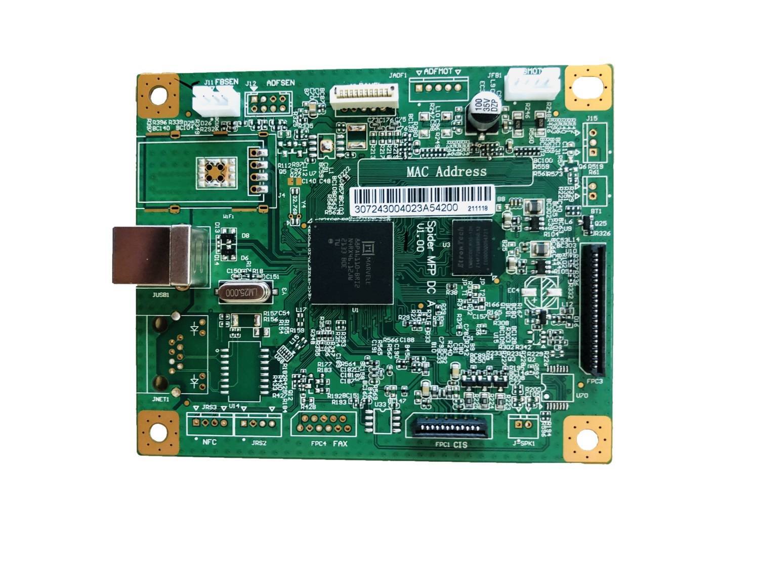 Плата форматера PANTUM 302110111901 для M6500, USB, Non-CSD