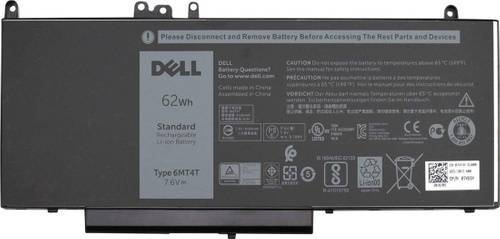 Аккумулятор Прочее 6MT4T для Dell Latitude, 7.6 В, 62 Вт·ч