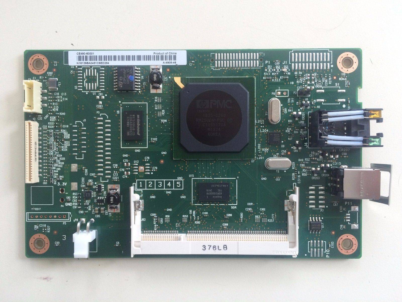 Плата форматера HP CLJ CP5225, CE490-67902, восстановленная