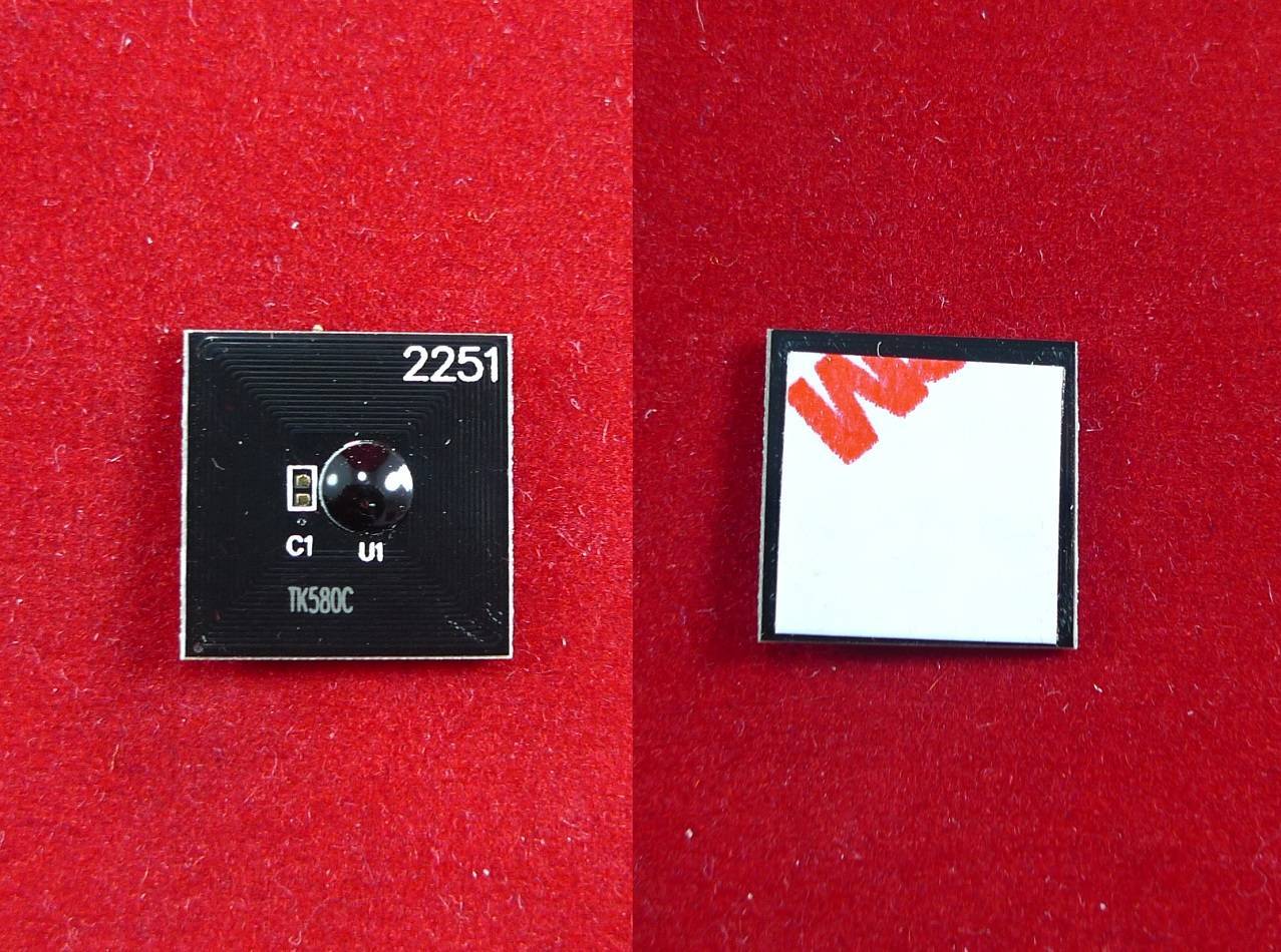 Чип ELP Imaging ELP-CH-TK580C для Kyocera TK-580C, Cyan, 2.8K