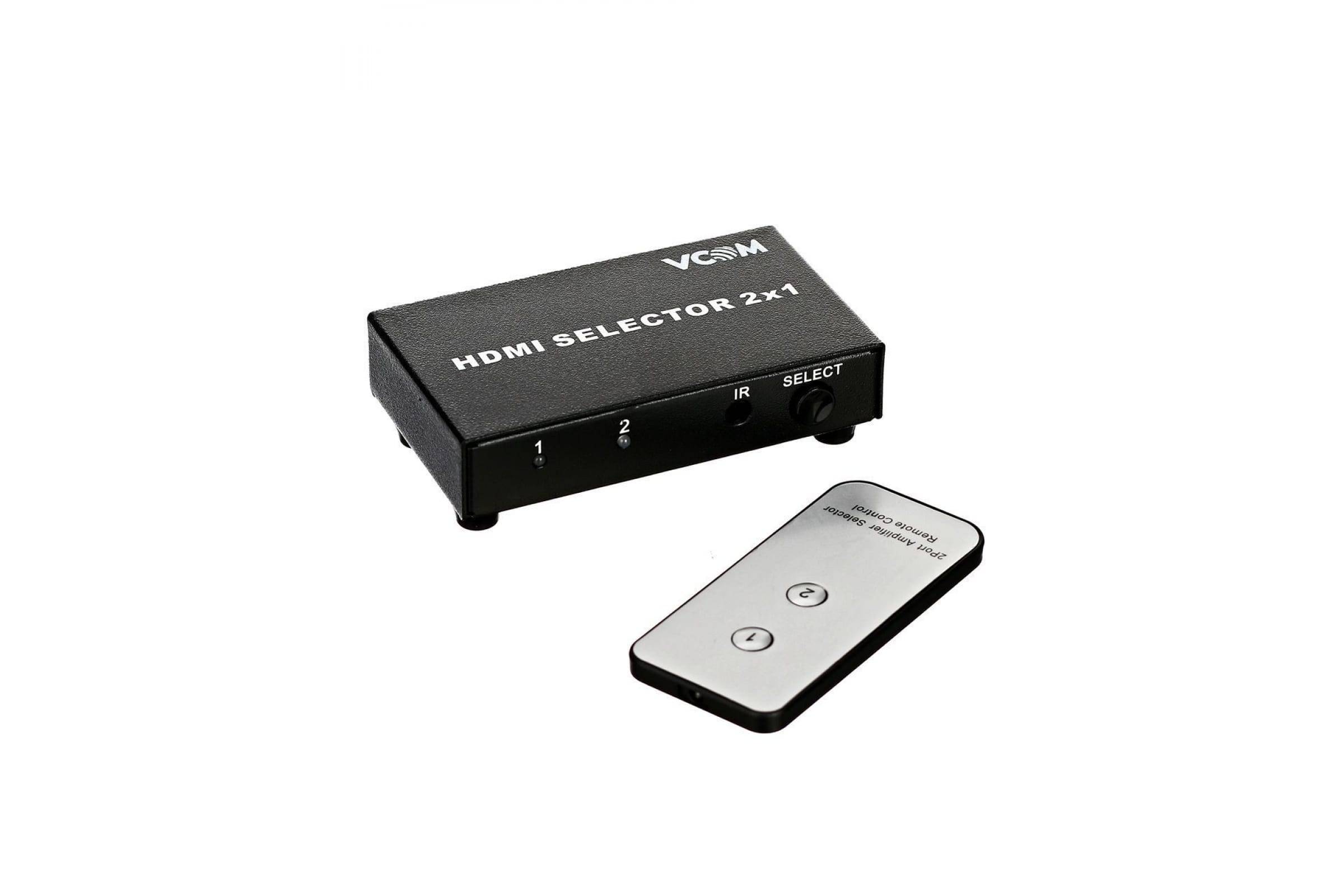 Переключатель VCOM DD432_248557, HDMI 1.4, 2→1