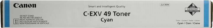 Тонер Canon C-EXV49C, голубой, 19000 стр., для iR-ADV C33xx