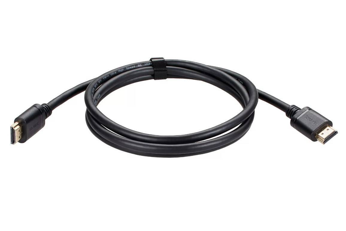 Кабель HDMI VCOM TCG245C-1.5M, 19M/M, вер. 2.1, 8K×60 Гц, 1,5 м