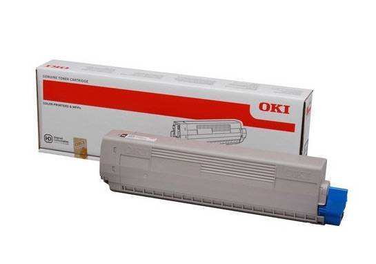 Тонер-картридж Oki 46443101, для C833/843, Yellow, 10K