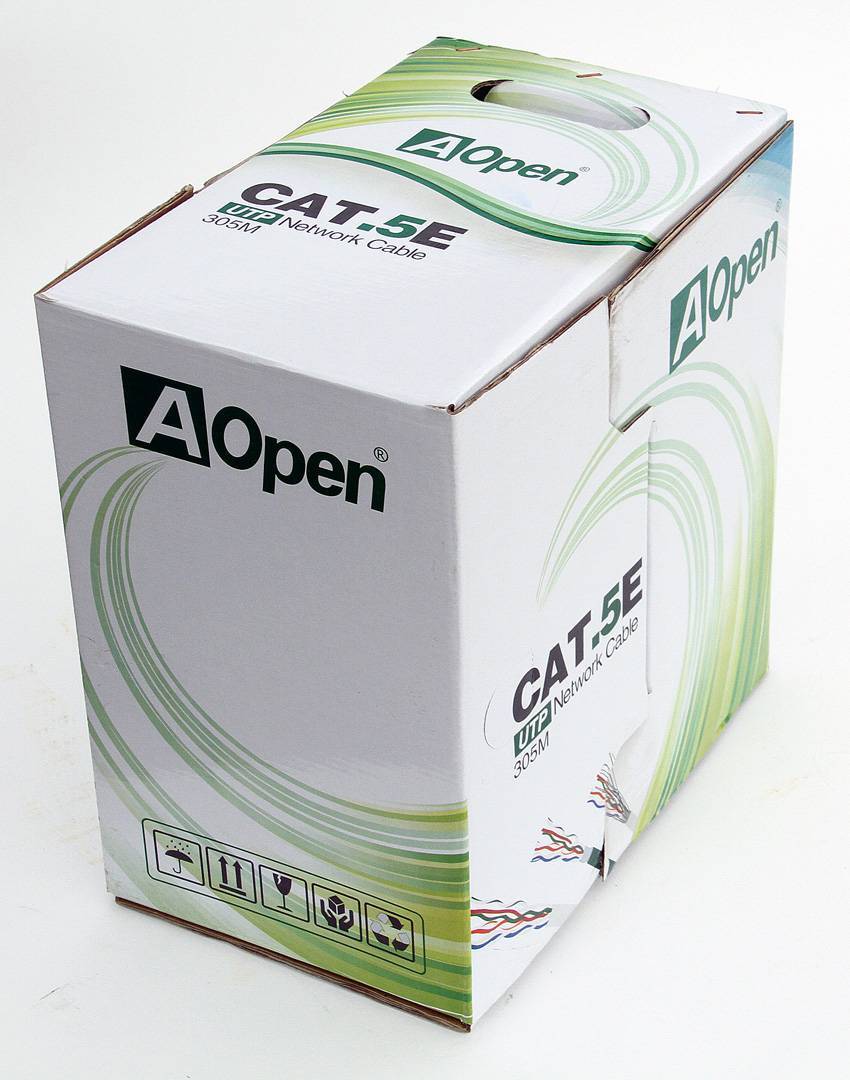 Кабель VCOM ANC514-40, UTP Cat.5e, 4 пары, 305 м