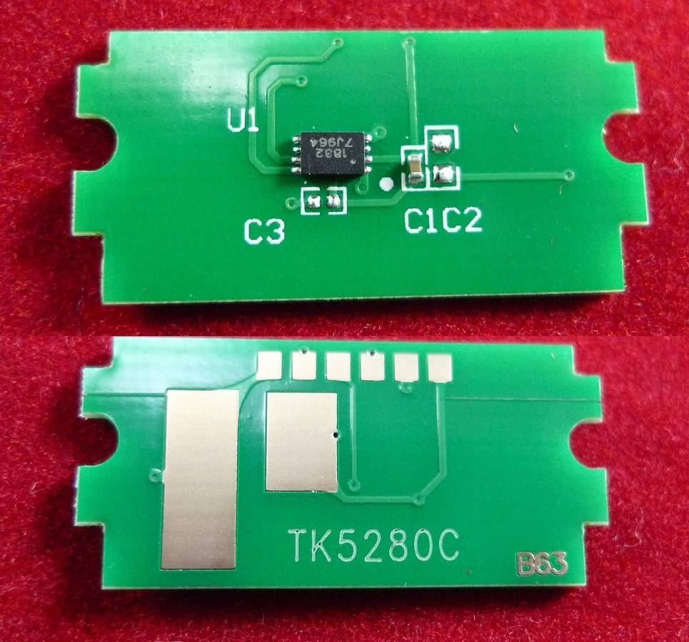 Чип ELP Imaging ELP-CH-TK5280C для Kyocera TK-5280C, Cyan, 11K