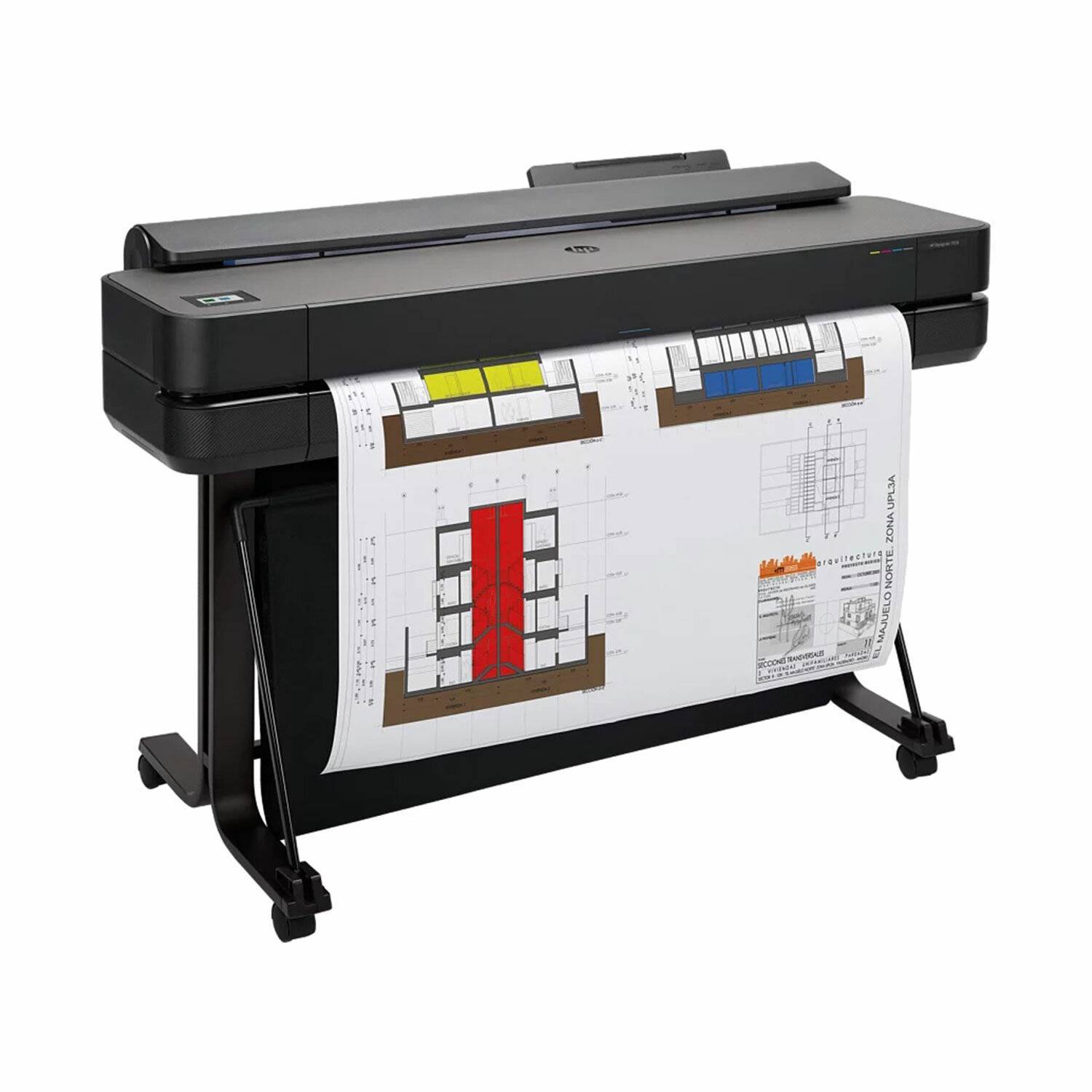 Плоттер HP DesignJet T650 (5HB10A), A0, 36", 2400×1200 dpi, USB/Ethernet/Wi-Fi