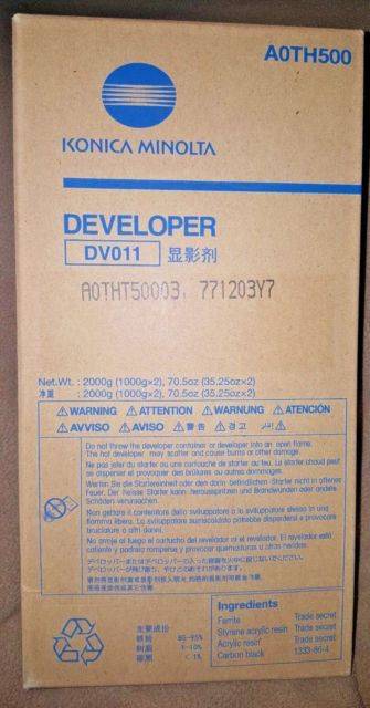 Девелопер Konica Minolta DV-011 (A0TH500), 2×1000 г